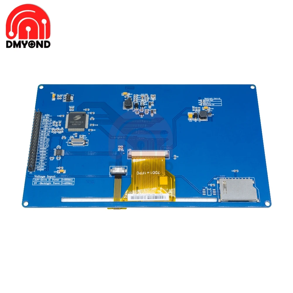 7 дюймовый TFT ЖК модуль 800x480 SSD1963 сенсорный ШИМ для Arduino AVR STM32 ARM цифровая плата