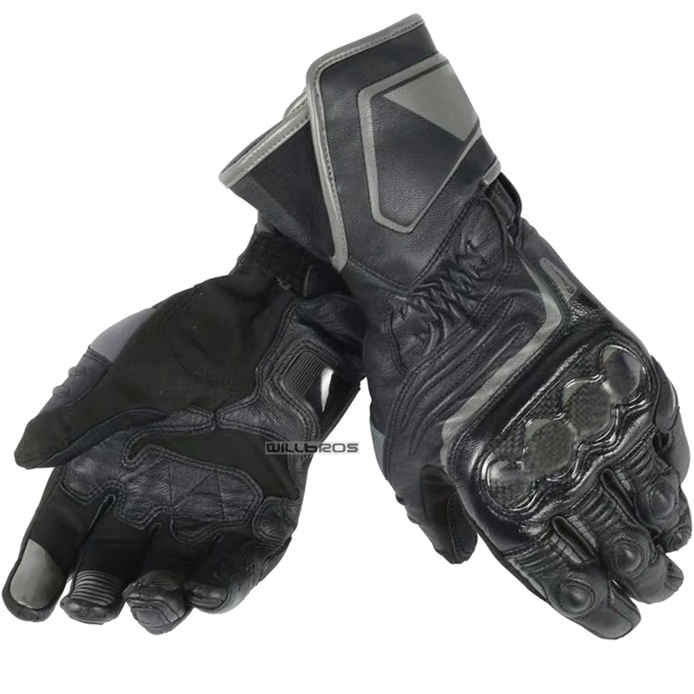 Перчатки мужские из натуральной кожи для мотокросса езды на горном велосипеде |