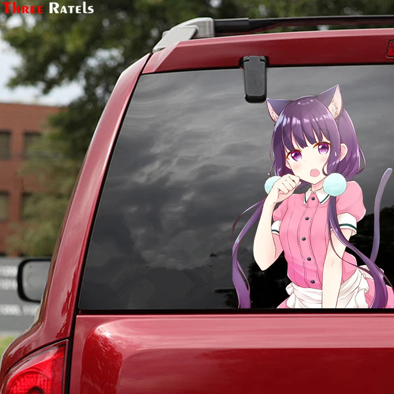 Three Ratels Fc604 Blend S Аниме Девушки Sakuranomiya Maika наклейки для автомобиля милые |