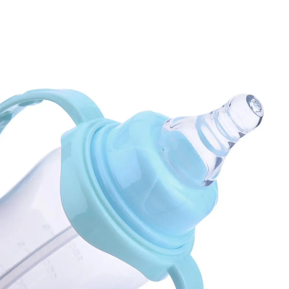 240 мл бутылки младенца Бутылки для воды новорожденных дети учатся кормления