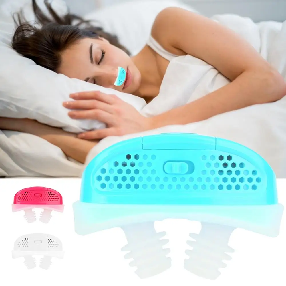 

Profession Electronic ABS Anti Snoring Nose Breathing Apparatus Nasal Dilators Apnea Aid Device Stop Snoring Devices Health Care