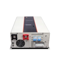 10kva 48v high power pure sine wave inverter with ac charger built in 120a mppt solar charger controller