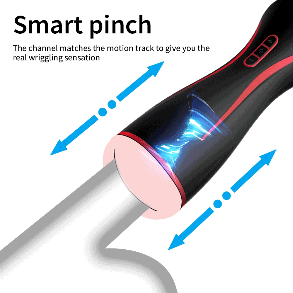 Мужской мастурбатор с автонагревом чашка для минета секс игрушки мужчин умный