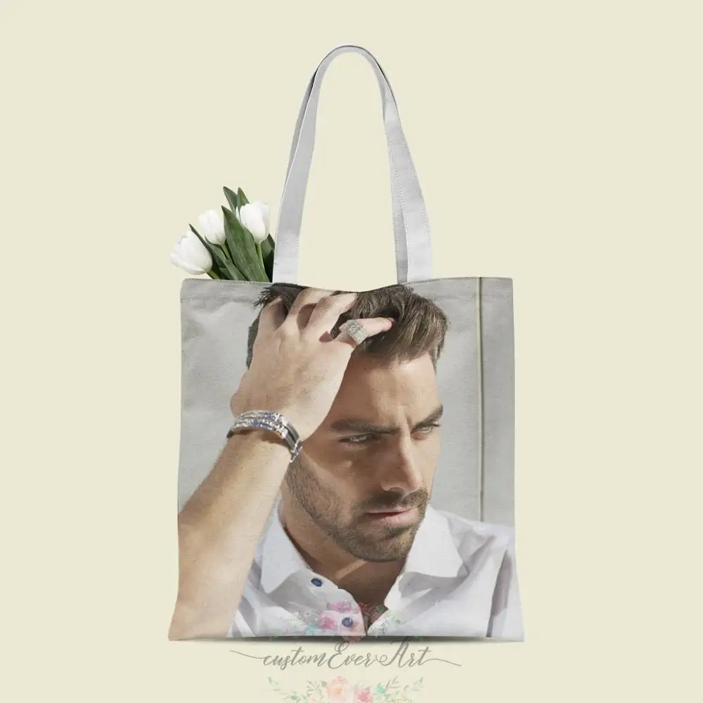 

Nyle Dimarco tote bag custom canvas tote bags for women for teacher Birthday Bags Gift Bag personalized gifts