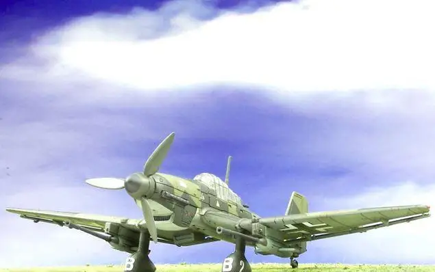 Хобби мастер JU-87 Stuka dive bomber руль 1/72 литье под давлением модель самолета |