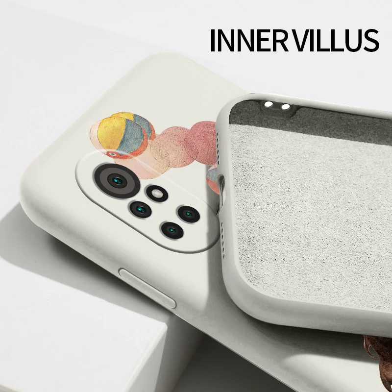 

Fashion Balloon Girl Phone Case For Huawei Nova8 8Pro 8SE 7 7Pro 7SE 5 5Pro 5I 5Ipro 4 4E 3 3I 2 2Plus 2S Liquid Silicone Cover