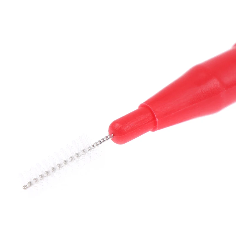 

50Pcs Clean Tooth Floss Head Hygiene Dental Plastic Interdental Brush Toothpick