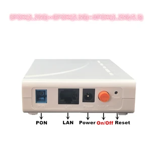 onu epon 1 25g gpon 2 5g xpon1 25g2 5gonu with ftth network onu wifi modem 101001000m rj45 for olt switch free global shipping