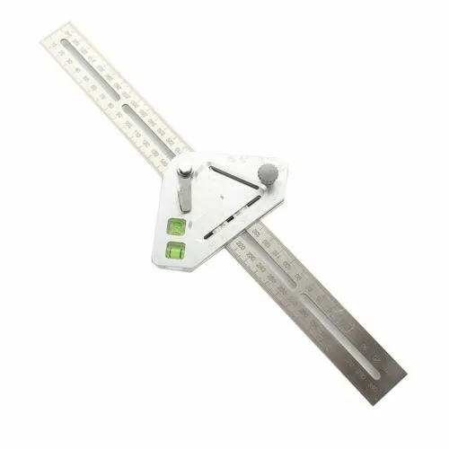 

Aluminum alloy Triangle ruler Multi-function Guide Speed Roofing Angle