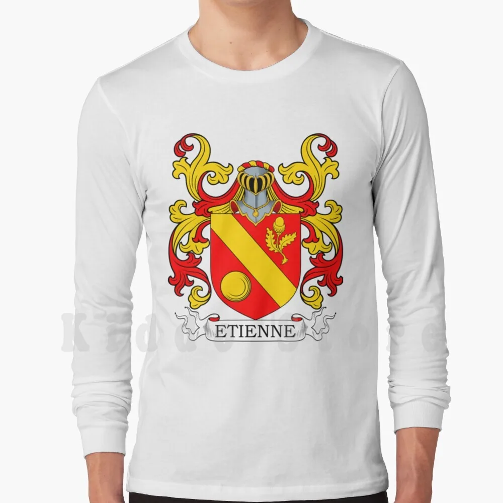 

Etienne Coat Of Arms Hoodie Long Sleeve Etienne Etienne Family Crest Etienne Coat Of Arms Heraldry Last
