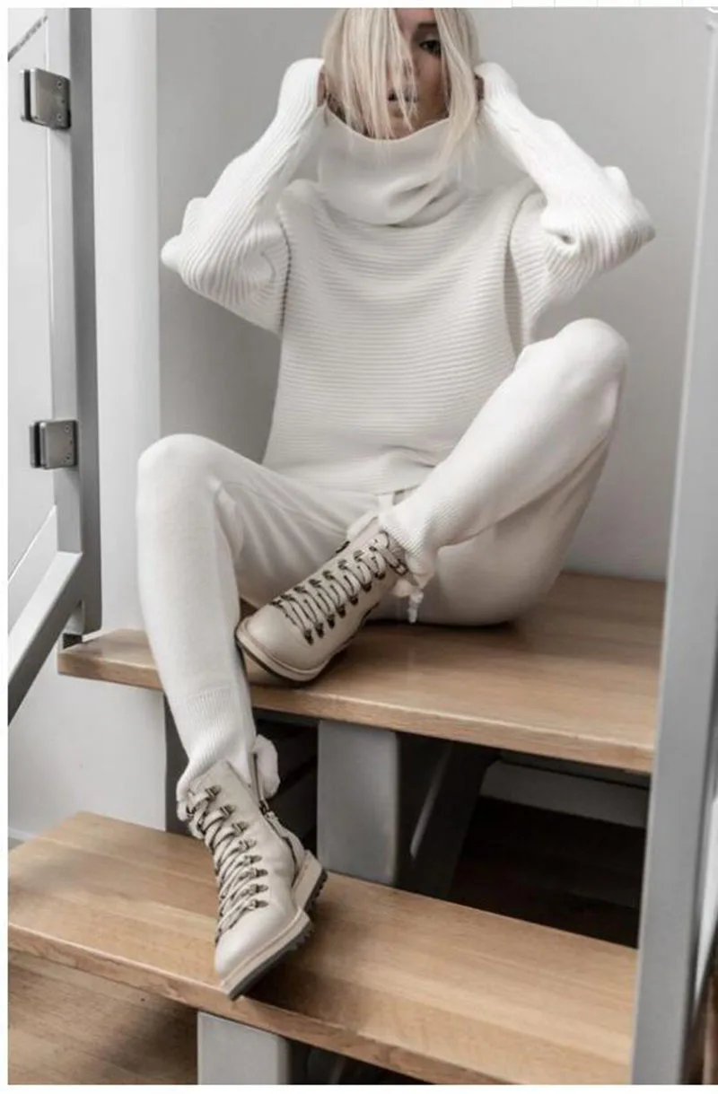 2019 осень и зима Новый Модный женский свитер короткий с высоким воротником