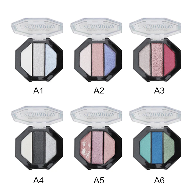 4 цвета холодный тон Палетка хайлайтеров красивые Румяна Пудра длительный