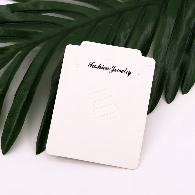 

Wholesale 6*7.8cm 100PCS/lot Necklace Earrings Display Card Hair Accessories Paper Packaging Cards Hanger Tags