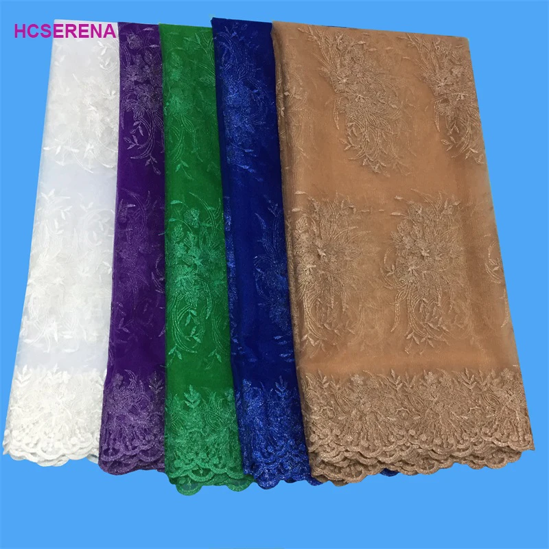 5 ярдов/партия французская чистая кружевная ткань для свадьбы
