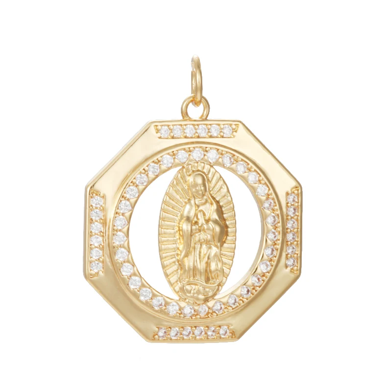 Подвески для изготовления ювелирных изделий золотистые в виде священсветильник