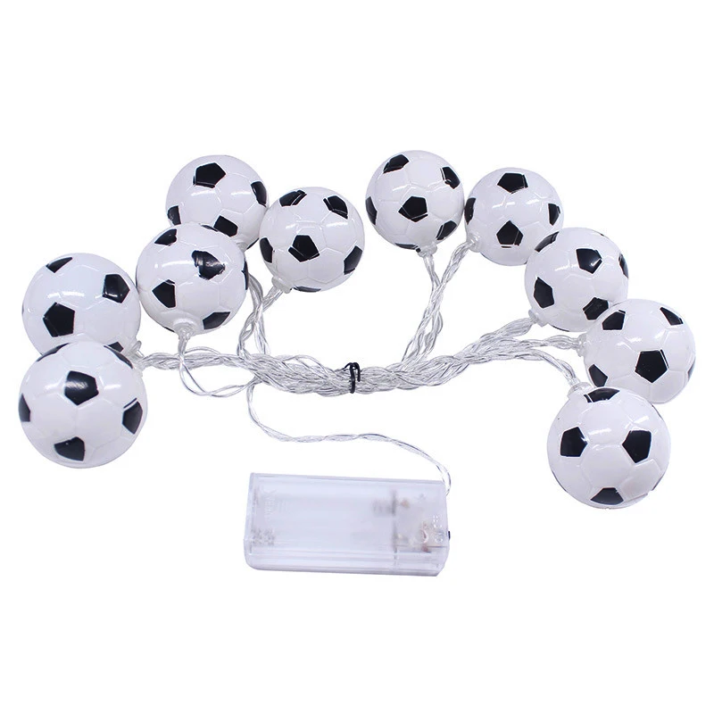 Светодиодный светильник в виде футбольного мяча праздничный декоративный