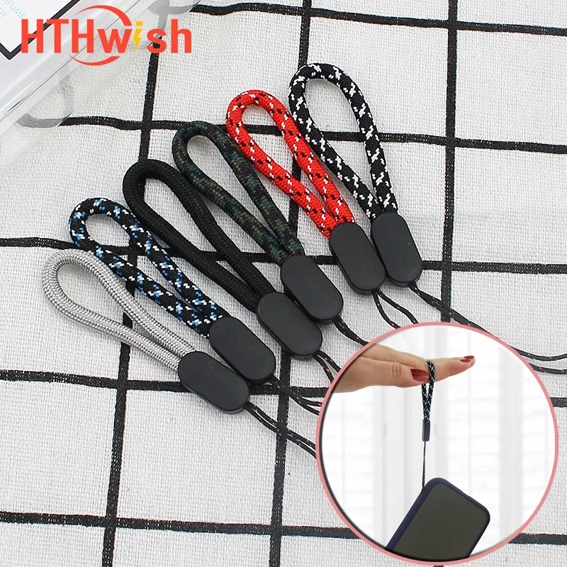 

Mobile phone strap Short Lanyard for Keys ID card Cell phone Keychain on the phone accessories phone chain 6 Colors phone charm