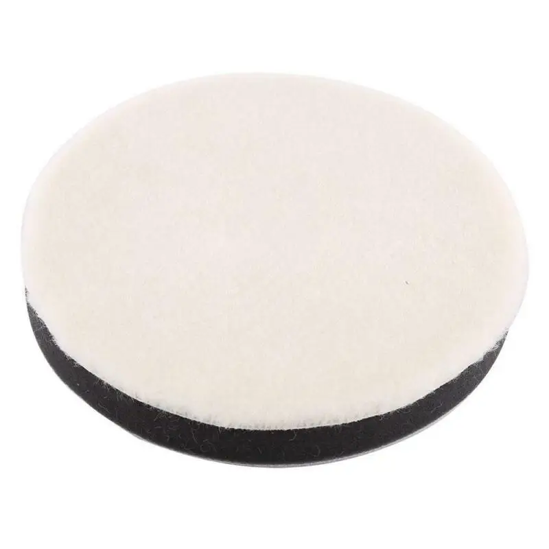 

3pcs Polishing pad 5 inch Wool Professional Reusable Cleaning Durable.