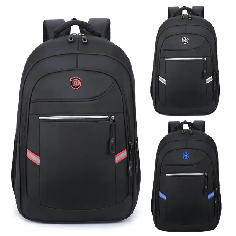New Male Laptop USB Recharging Backpack School Bag For Teenagers High Quality Oxford Backpack Casual Travel School Bags Hot Sell