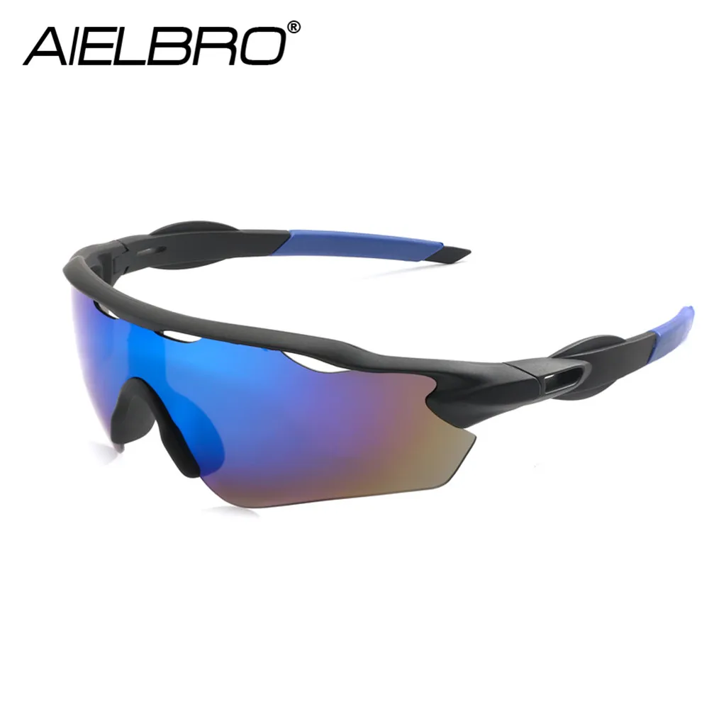 AIELBRO поляризованные солнцезащитные очки для велоспорта спорта на открытом