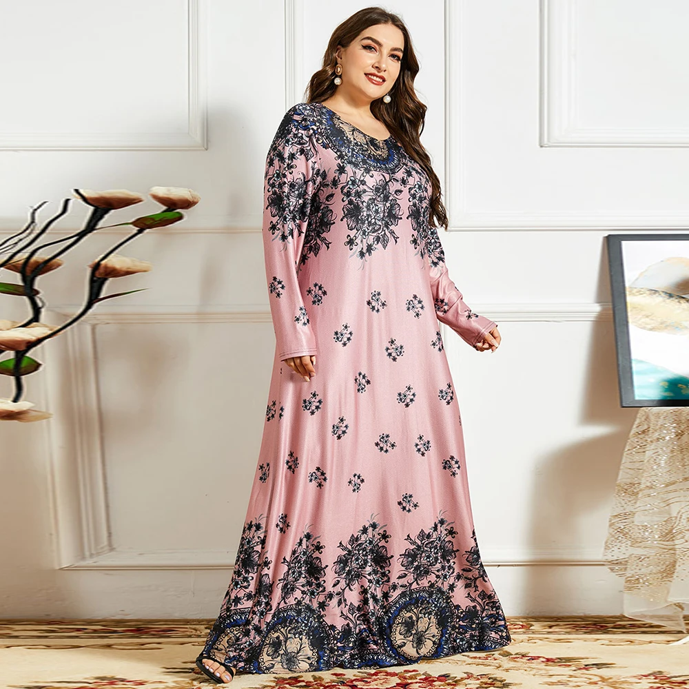 Рамадан Eid Mubarak Abaya Дубай Турция мусульманское длинное платье макси в