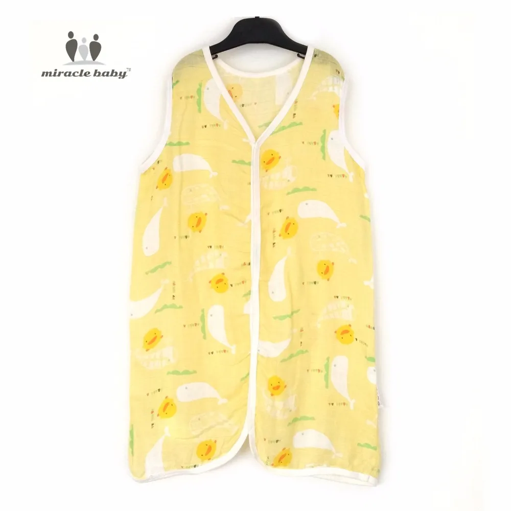 Чудесный детский хлопковый спальный мешок однослойный мягкий жилет одежда для