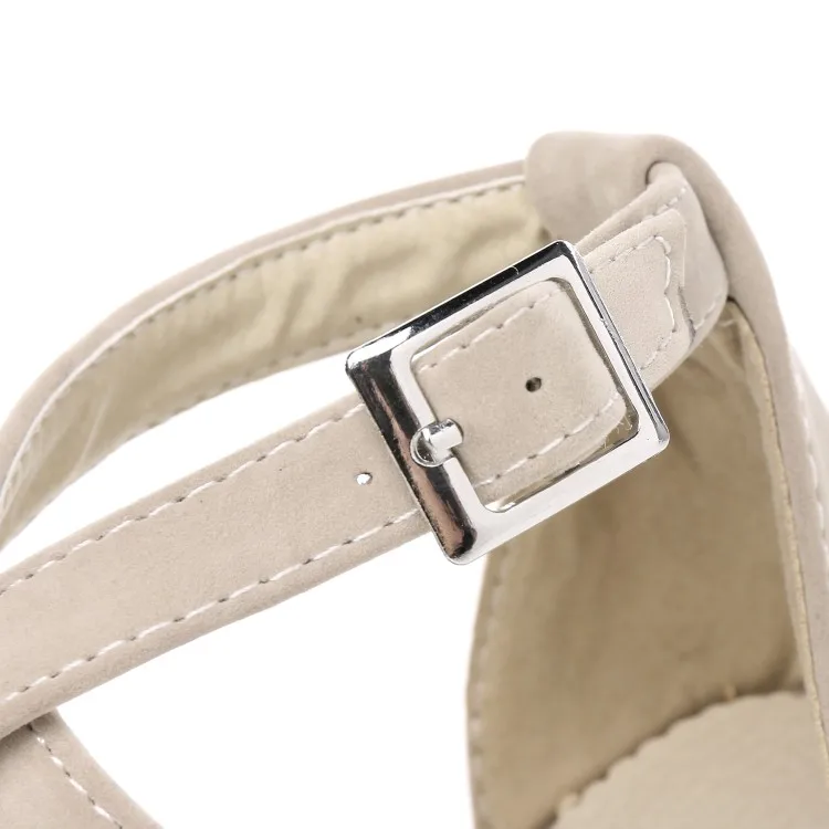 Сандалии женские на высоком каблуке босоножки с перекрестными пряжками офисная