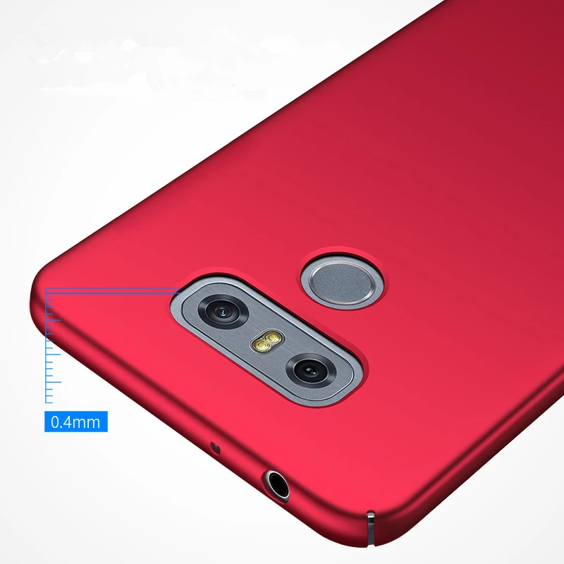 SHYPHIXV Cas для LG G6 ультратонкий полное покрытие резиновый матовый мягкий Пластик