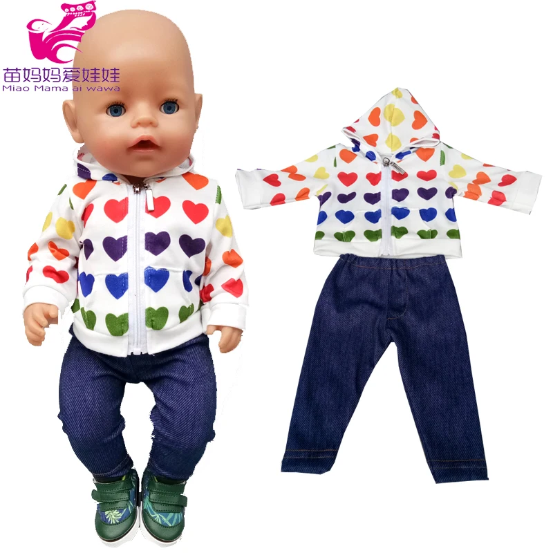 Детская кукла розовый Skatesuit платье со штанами для 18 дюймов девочка Зима Скейт