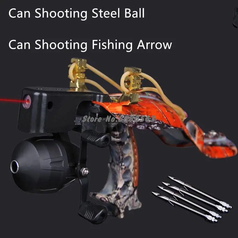 High Quality Precision Stainless Steel Fishing Set Fishing Slingshot Fish Darts Hunting Shooting Equipment Outdoor Tools