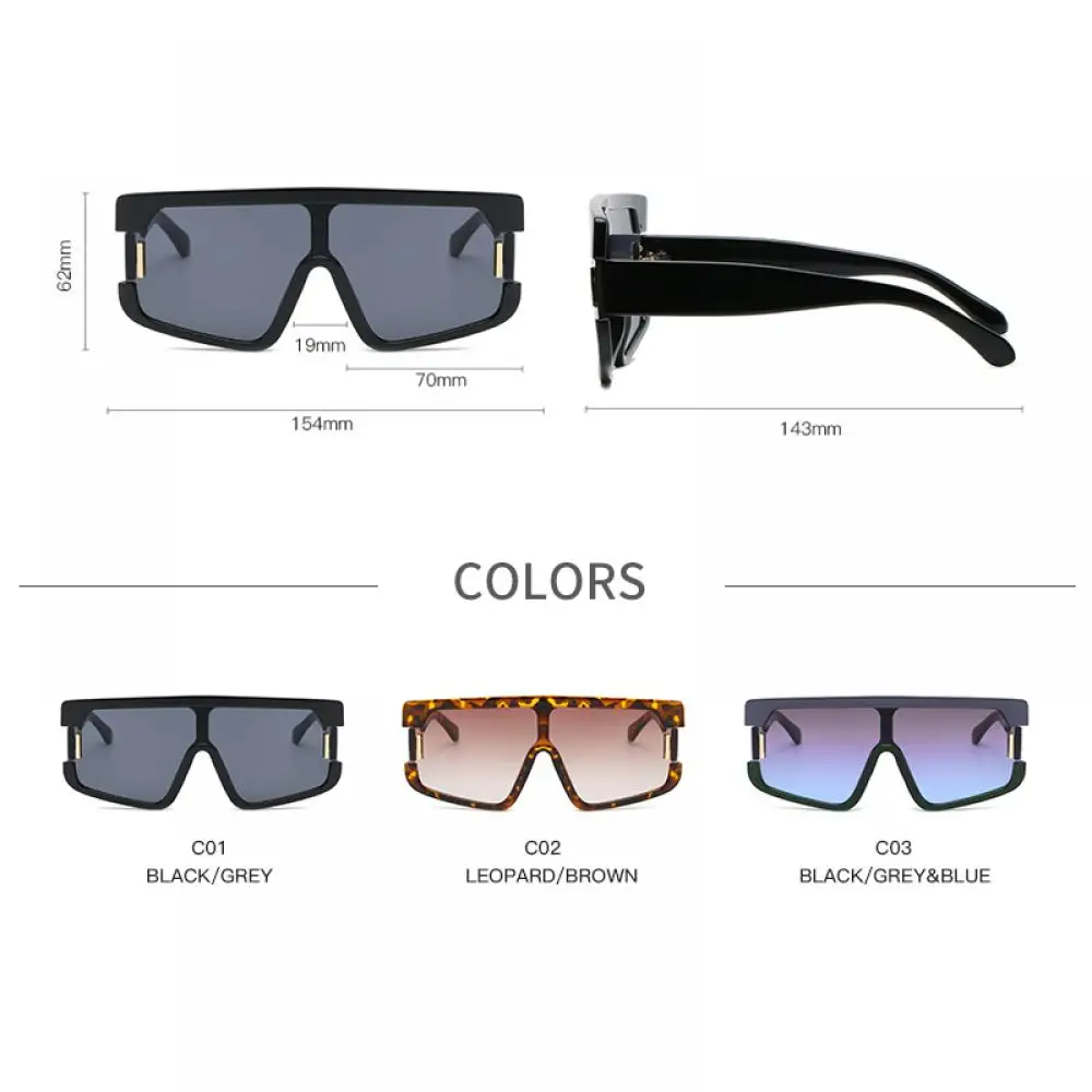 

Retro Oversized Sunglasses Women 2021 Brand Design Vintage Square Fashion Big Large Frame Sun Glasses shades Female UV400
