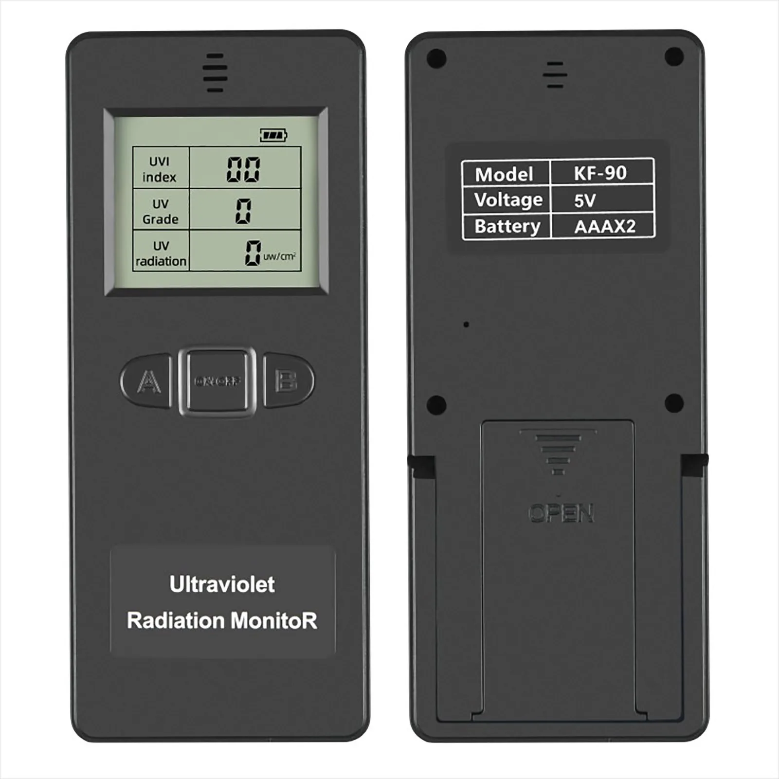 Digital Ultraviolet Radiation Detector UV UVI Meter Dosimeter Tester Counter With Temperature Display For Home Outdoor UV Meter
