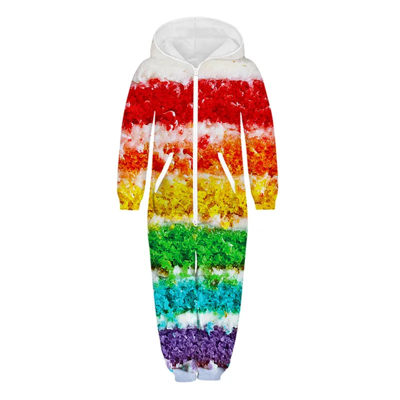 Детские комбинезоны в клетку с геометрическим рисунком и объемным принтом