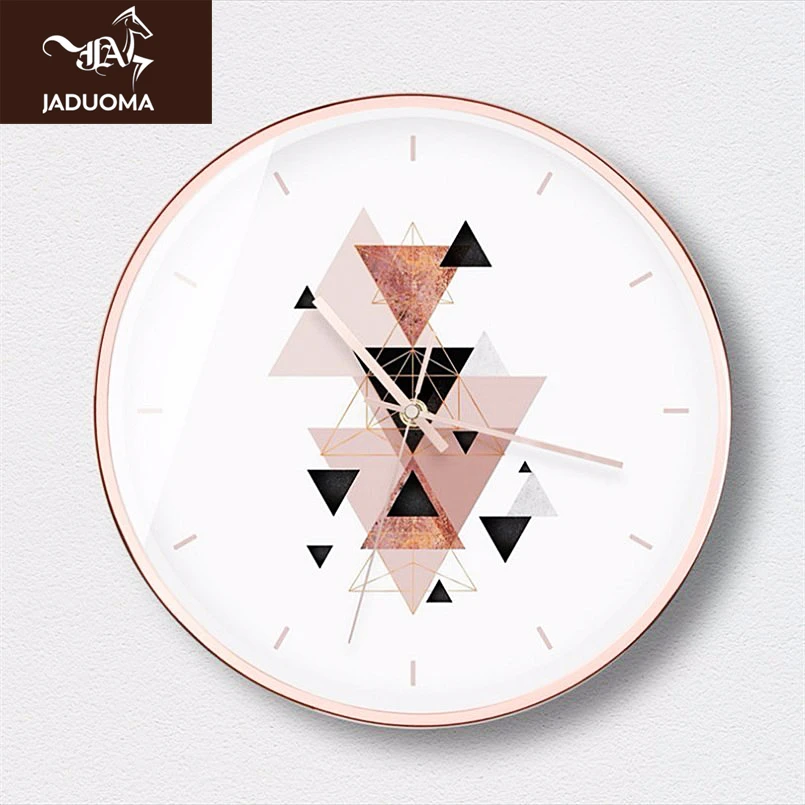 Настенные часы JADUOMA 3D современный дизайн бесшумные кварцевые большого размера