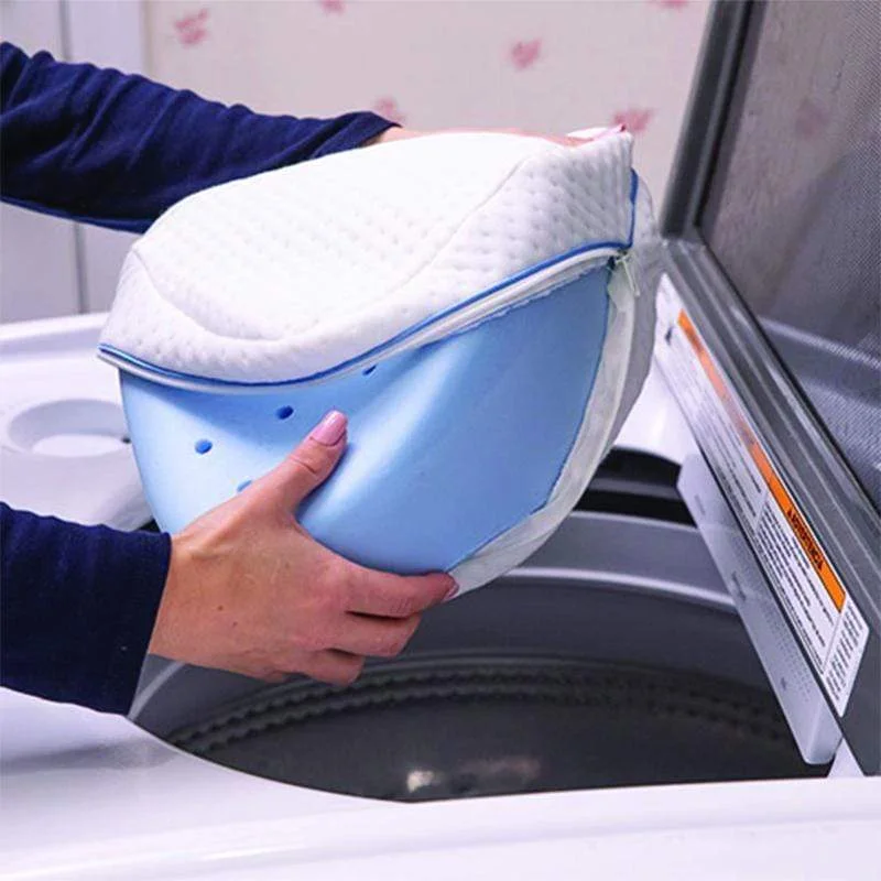 

Comfy Leg Pillow Side Sleeper Knee Cushion Washable Cover Pregnant Relief Back Hips Pain Leg Pillow