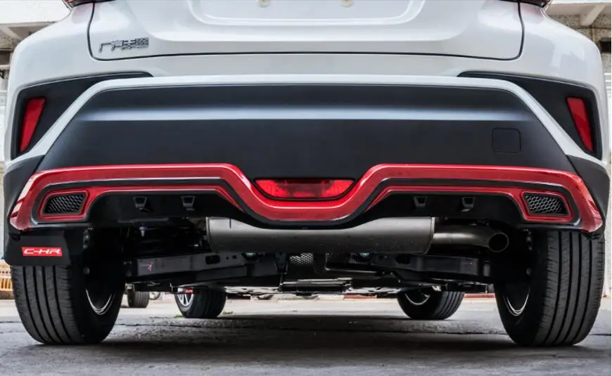 Противоскользящая пластина для защиты переднего и заднего бампера из АБС