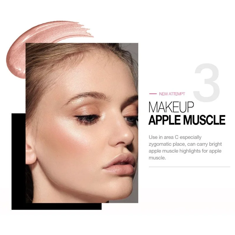 Жидкий хайлайтер Осветляющий бриллиантовый макияж ультраконцентрированный