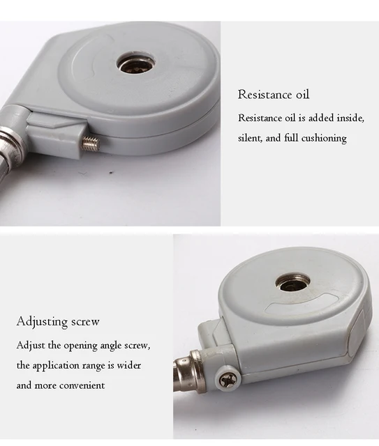 Cerniere Pieghevoli A Chiusura Lenta 105° - Per Scatole Giocattoli, Cassetti E Armadi - Foto 2