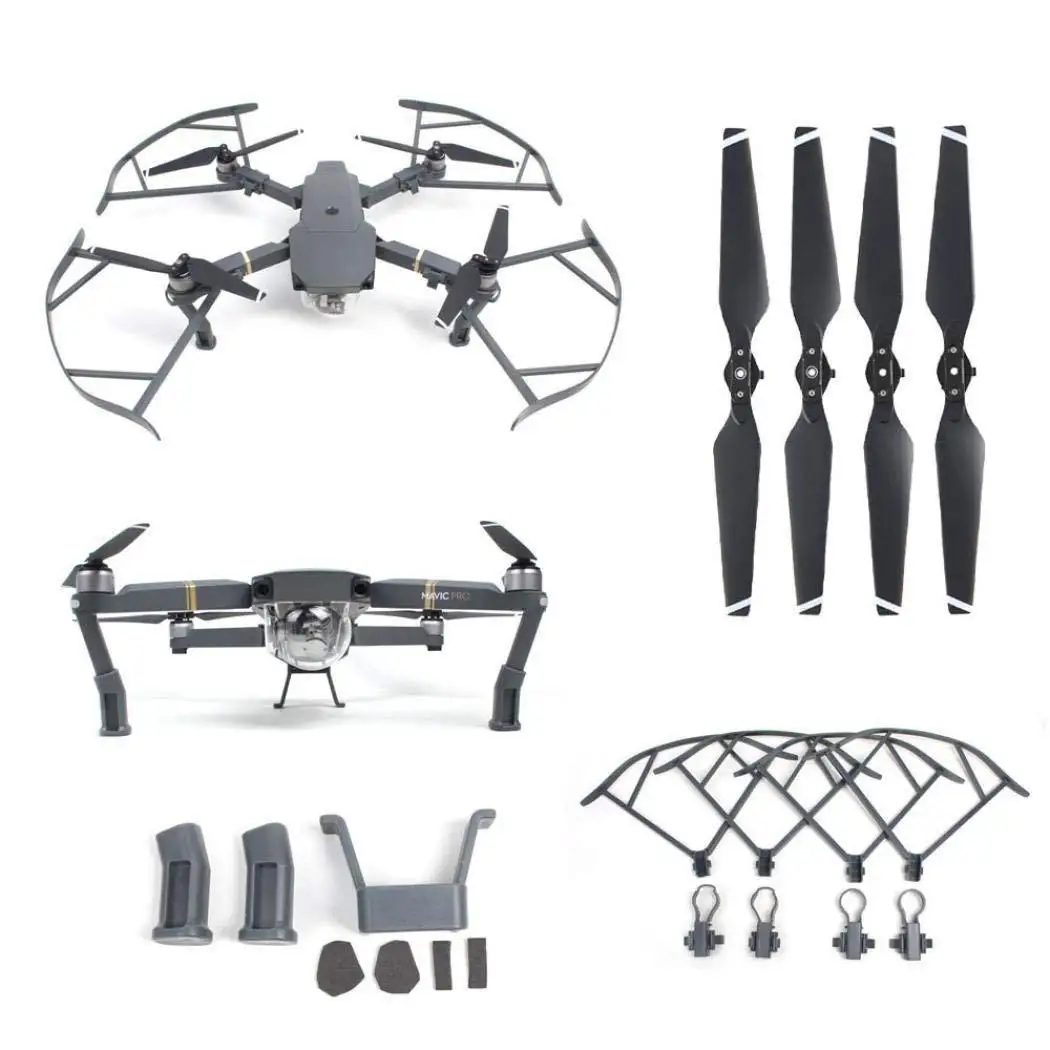 

8330F Propeller Protection Frame Landing Skid Spare Part Set for DJI RC Drone Aircraft Replacement Accessory
