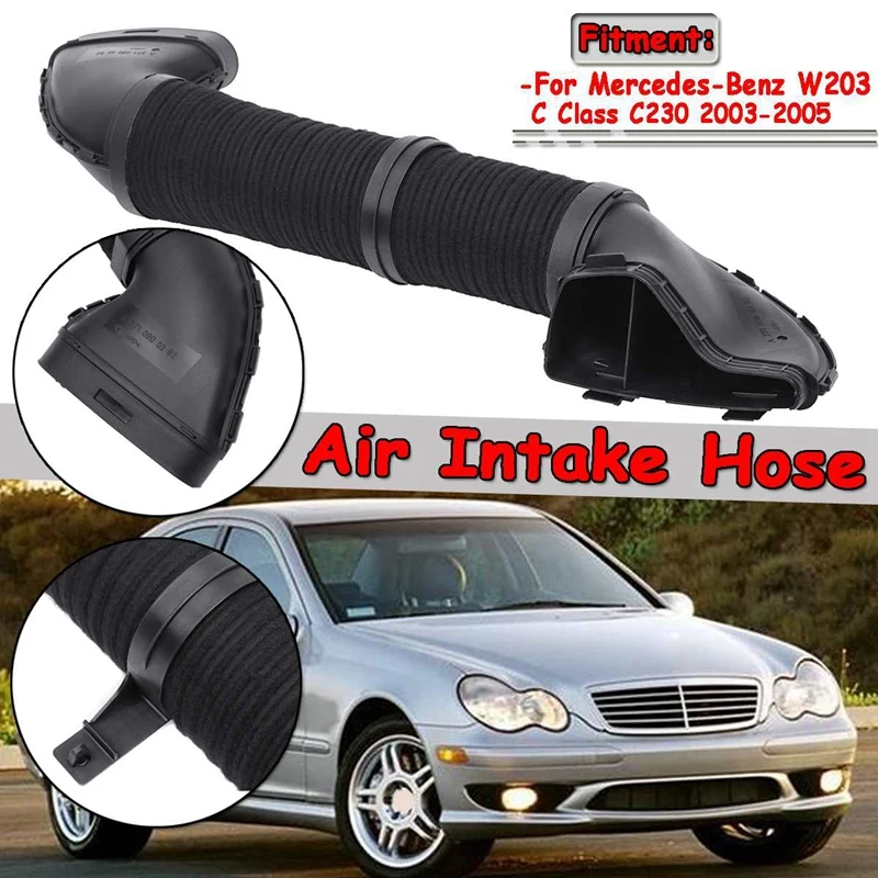 Воздушный шланг двигателя автомобиля для Mercedes Benz W203 C Class C230 2003 2004 2005