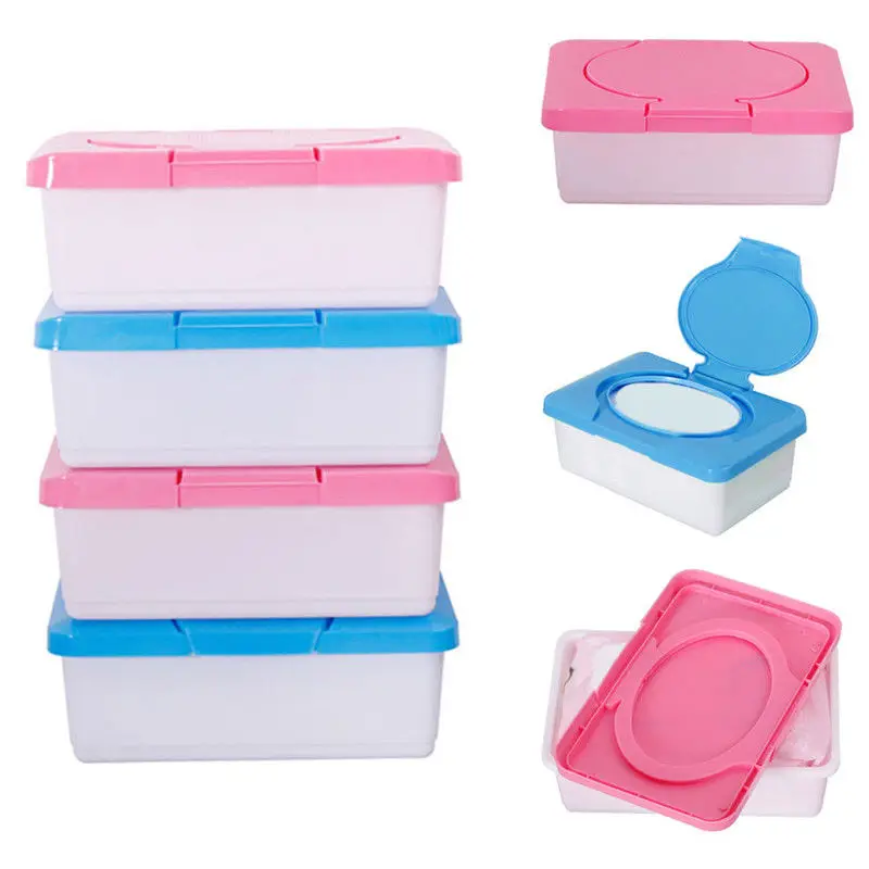 Napkin Container Plastic Paper Towel Boxes Eco-friendly Wipe Press Pop-up Design Box Daily Useful Home Tissue Holder Accessories