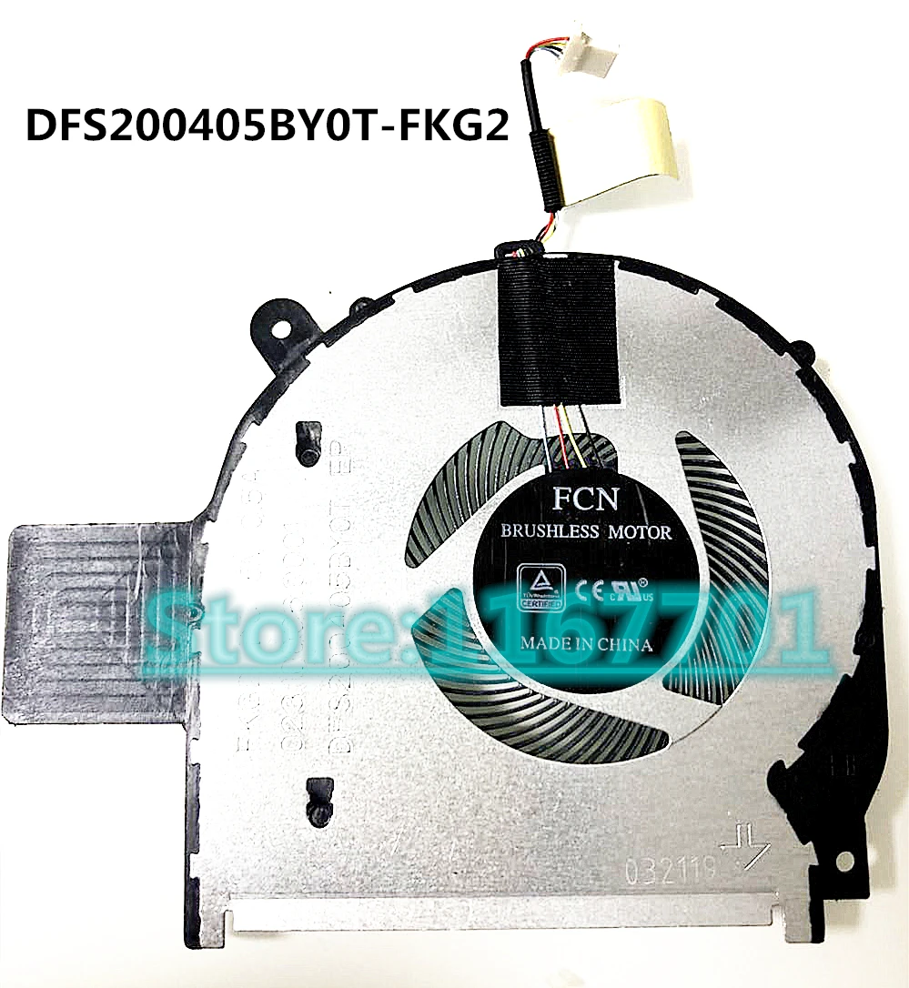 Новый оригинальный ноутбук/ноутбук CPU вентилятор охлаждения для HP WASD OMEN ENVY X360 15 CN