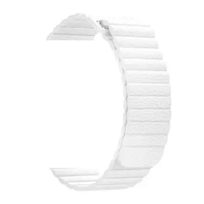 Ремешок из натуральной кожи с магнитной петлей для apple watch band 38/42 мм и для apple watch 4 44/40 мм браслет для iwatch series 3 2 1 - Цвет ремешка: White