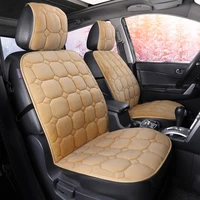 car seat cushion winter seat cover warm seat covers flax cotton material car interior supplies cover auto accessories thicken