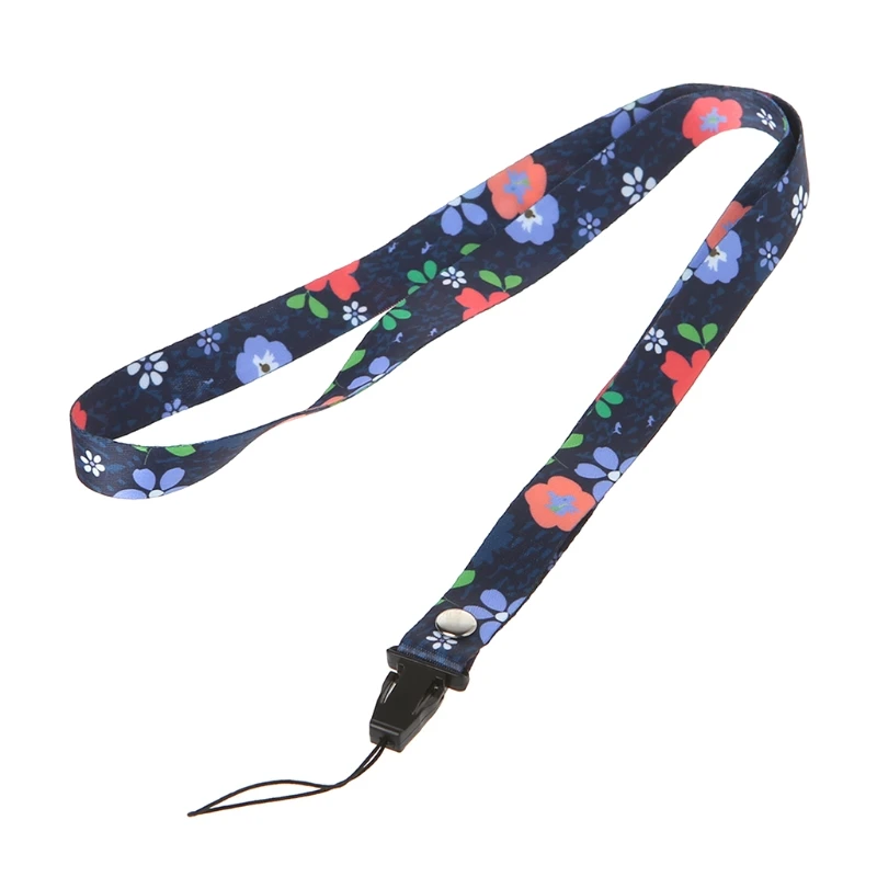 Маленькие ремешки на шею с изображением свежих листьев|Ремешки для телефонов| |