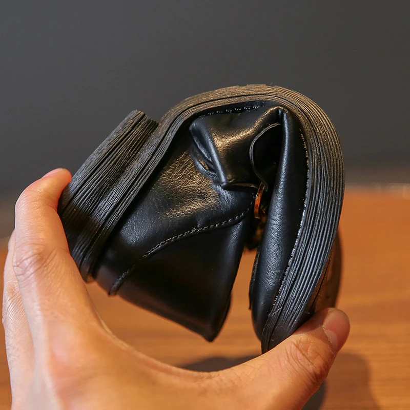 2020 новая детская одежда в британском стиле Модельные туфли для мальчиков Лоферы