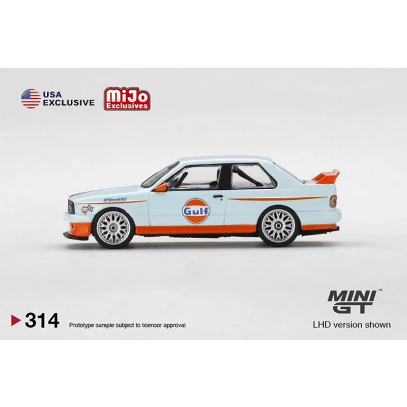 Presale в марте 2022 MINI GT 1/64 M3 E30 модели автомобилей с литым под давлением | Игрушки и