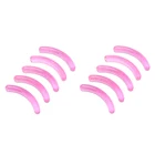 10 шт., пластиковые резиновые прокладки для завивки ресниц