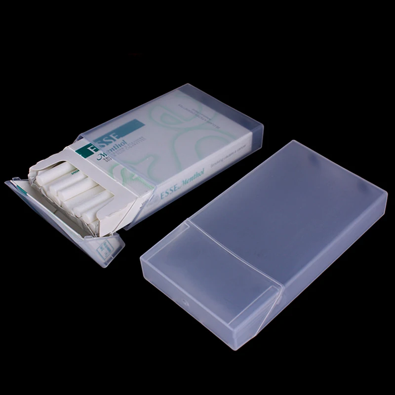 Женский Чехол держатель для сигарет тонкий книжка с откидной крышкой удлиненный