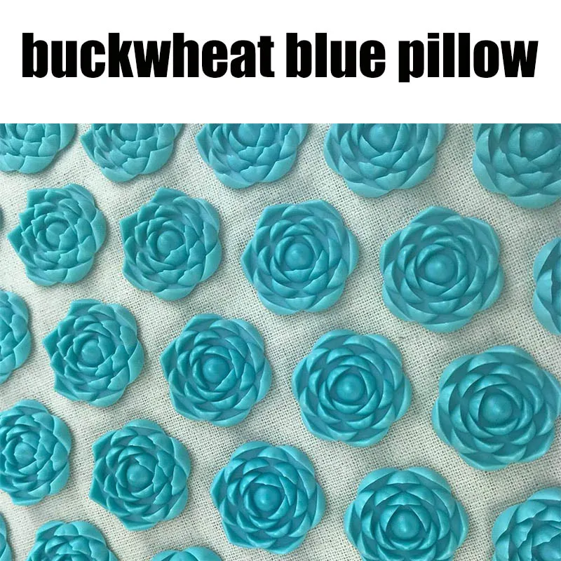 buckwheat pillow 1 74*44 см Лотос Спайк Акупрессура Массажный коврик натуральный органический лен хлопок подушка Релаксация снимает стресс напряжение тело йога коврик - Цвет: buckwheat pillow 1